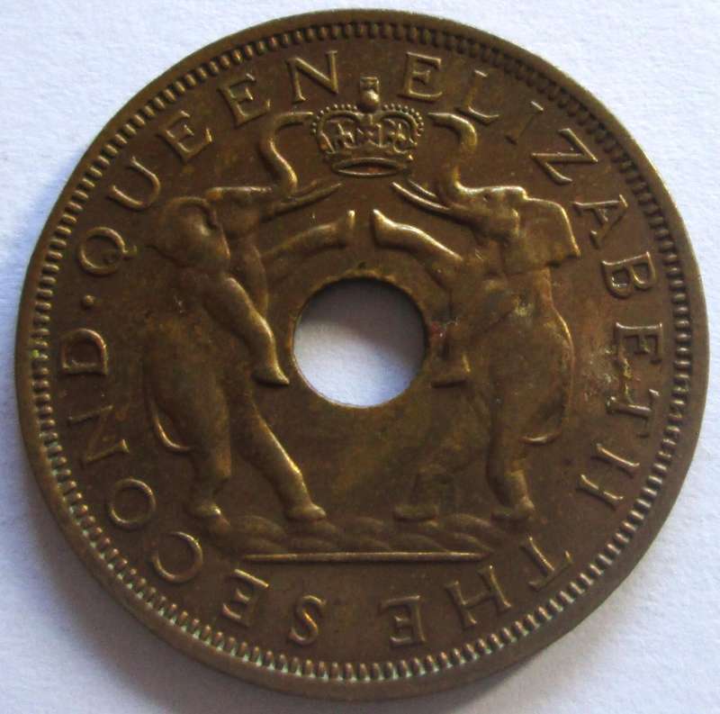 1963 Rhodesia and Nyasaland 1 Penny