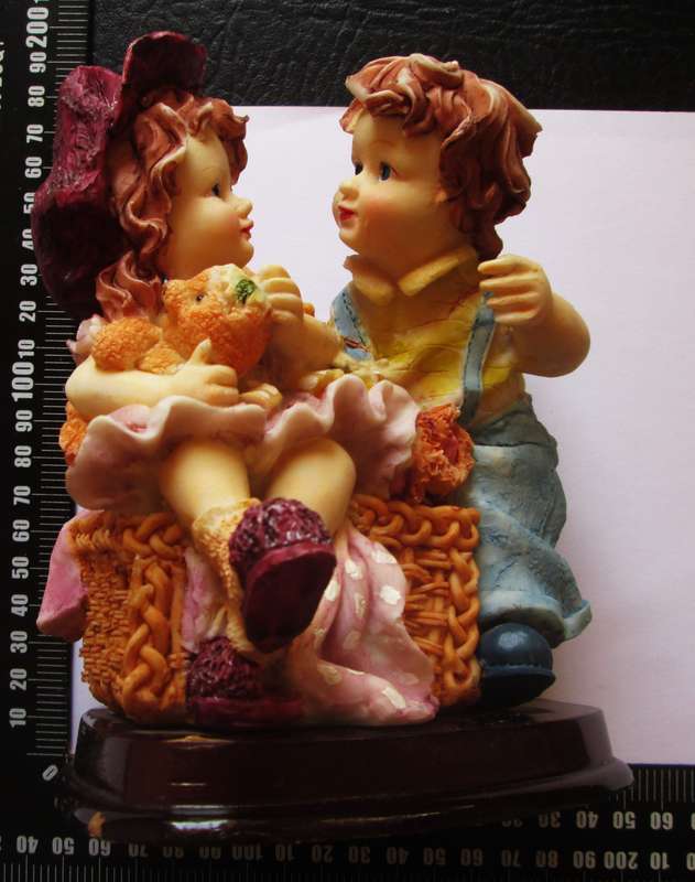 In Love Boy and a Girl Ornament