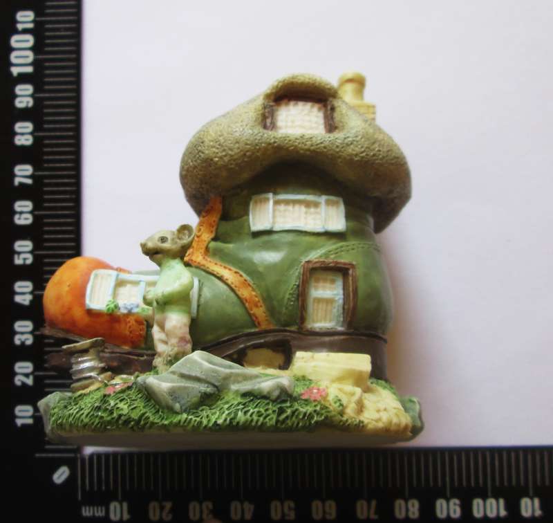 Mouse in a House Ornament