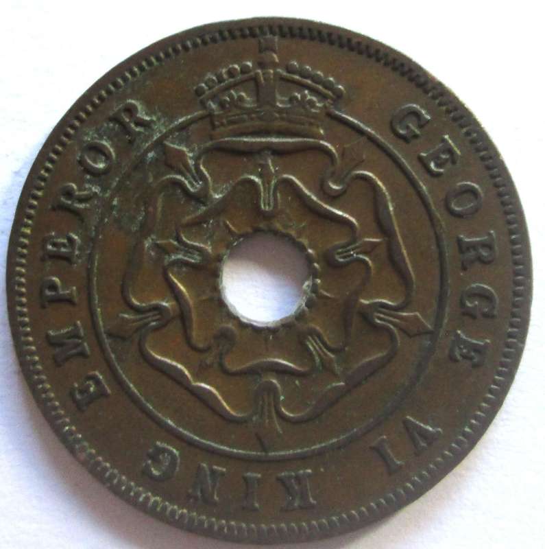 1947 Southern Rhodesia 1 Penny