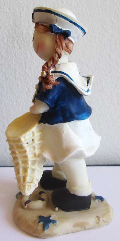 Sailor Beach Girl Ornament