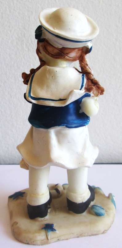 Sailor Beach Girl Ornament