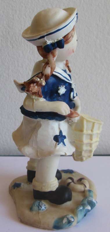 Sailor Beach Girl Ornament