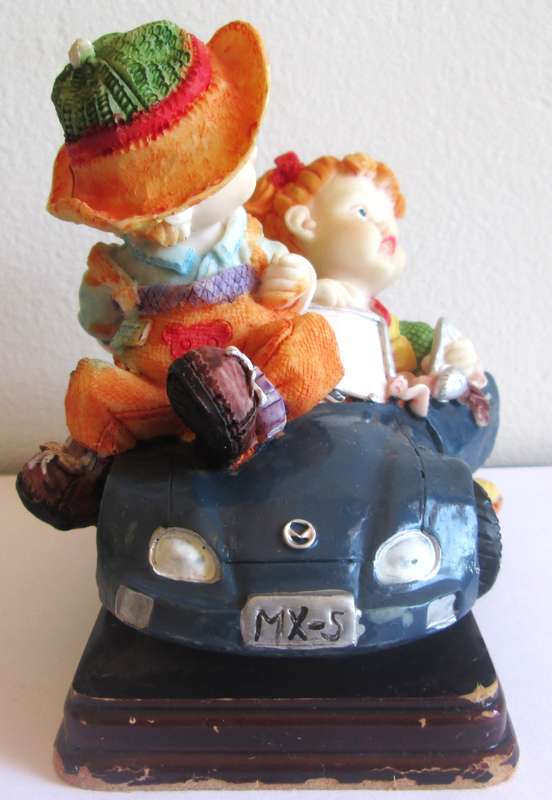 Girl and a Boy Road Trip Ornament