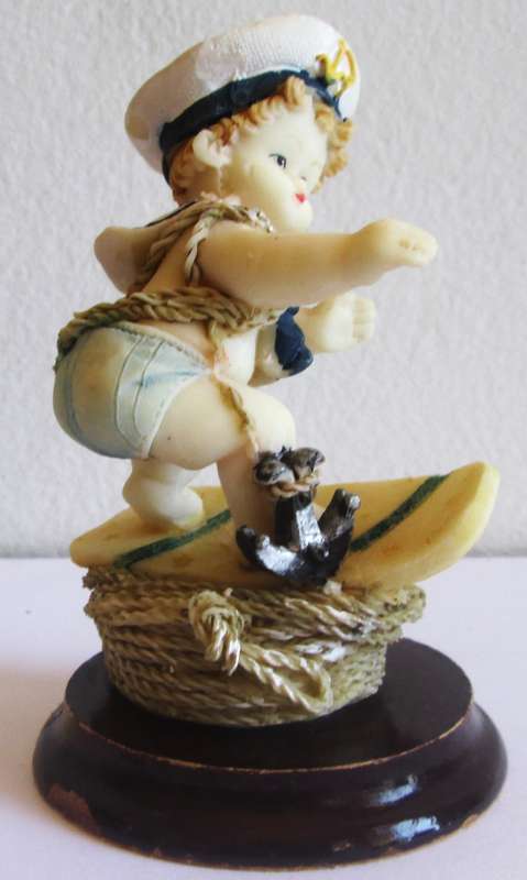 Sailor Surfer Baby Ornament
