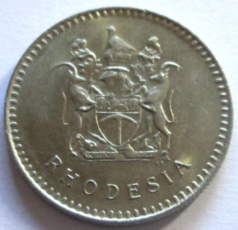 1975 Rhodesia 20 Cents