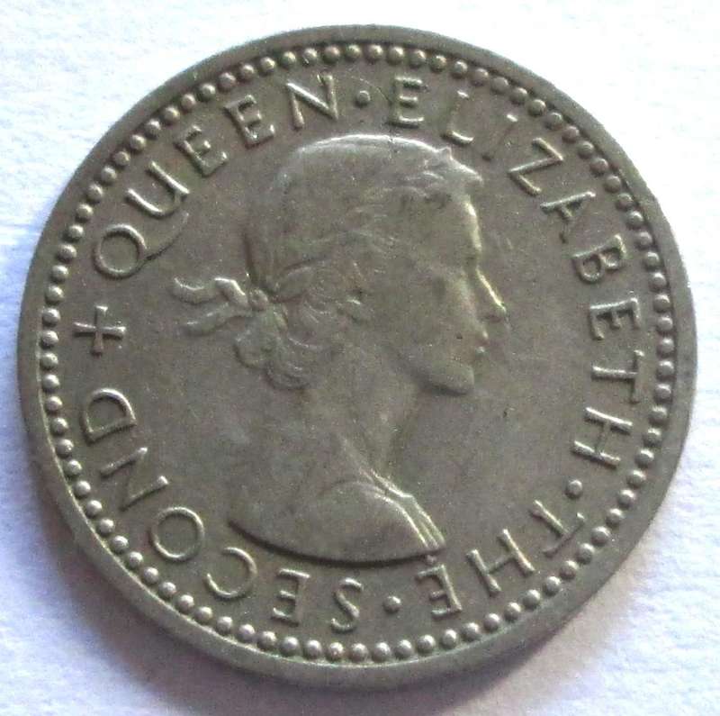 1956 Rhodesia and Nyasaland 3 Pence
