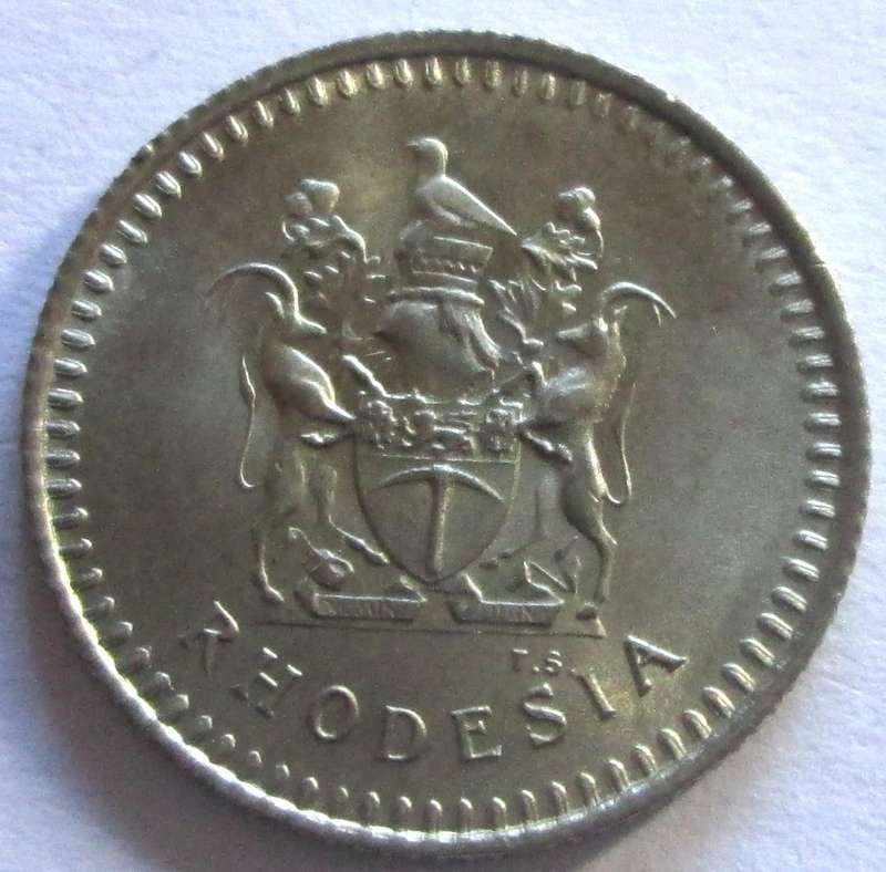1975 Rhodesia 5 Cents