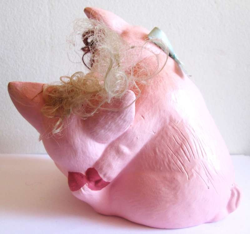 Kissing Pink Pigs Ornament