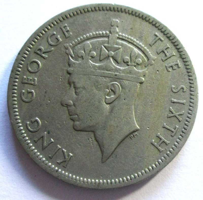 1951 Southern Rhodesia 2 Shillings