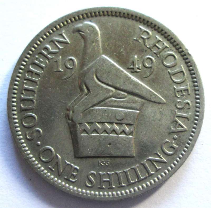 1949 Southern Rhodesia 1 Shilling