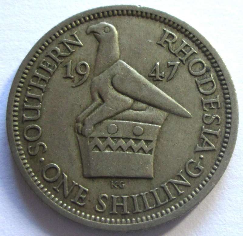 1947 Southern Rhodesia 1 Shilling