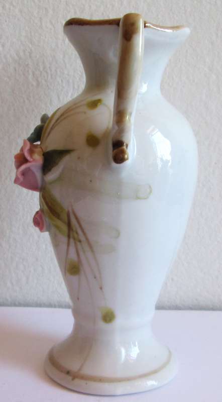 1960 Flower Mini Porcelain Vase Ornament