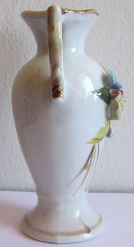 1960 Flower Mini Porcelain Vase Ornament