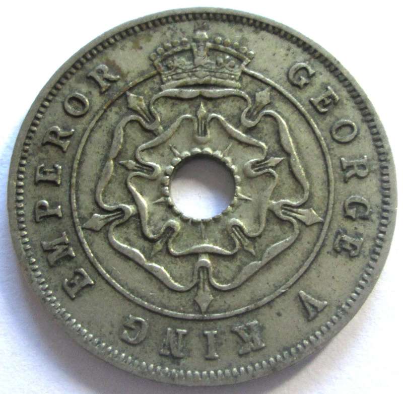 1934 Southern Rhodesia 1 Penny