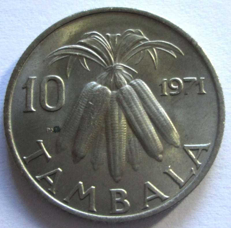 1971 Malawi 10 Tambala