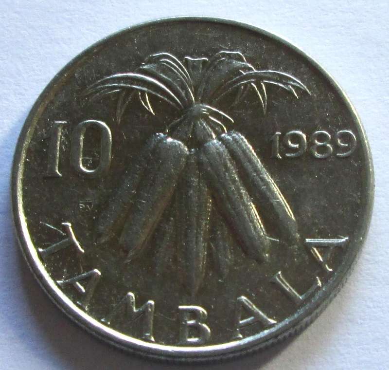 1989 Malawi 10 Tambala