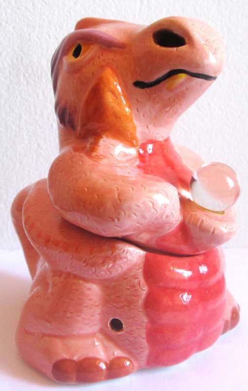 Puff The Magic Pink Dragon Ornament