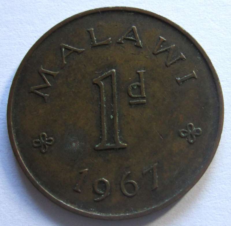 1967 Malawi 1 Penny