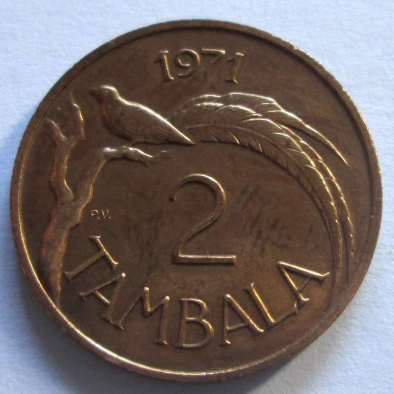 1971 Malawi 2 Tambala