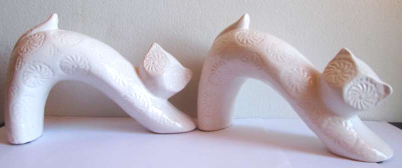 White Decorative Kittens