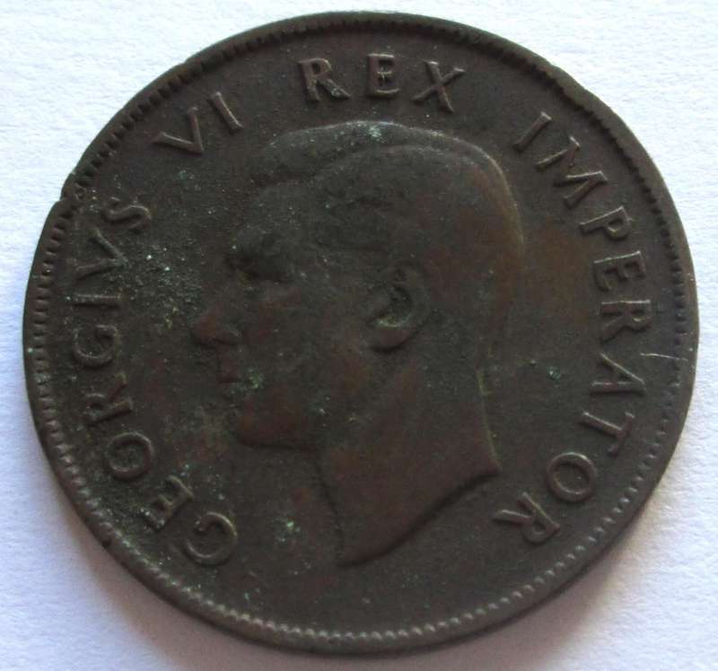 1939 Union of South Africa 1 Penny