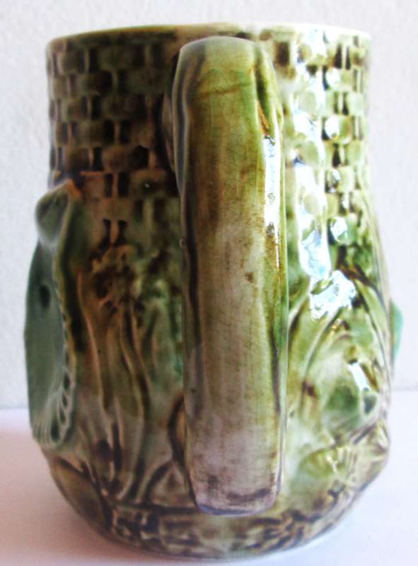 Seashell Basketweave Motif Jug