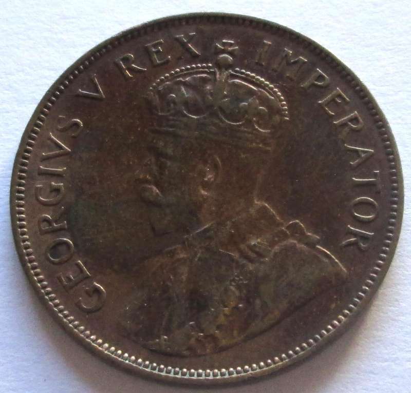 1935 Union of South Africa 1 Penny