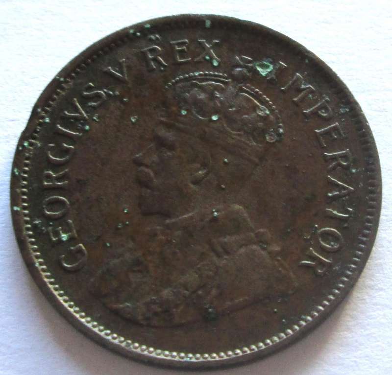 1935 Union of South Africa Half Penny