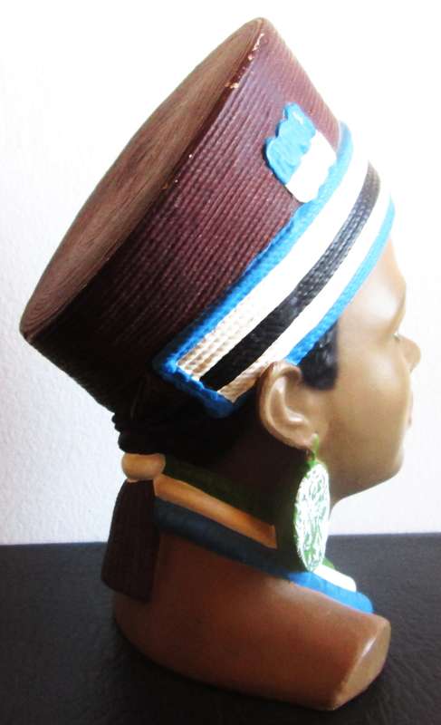 1960 African Lady Bust