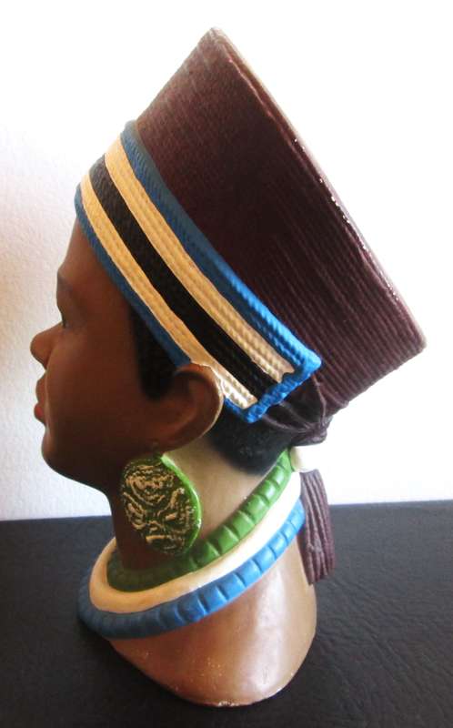 1960 African Lady Bust