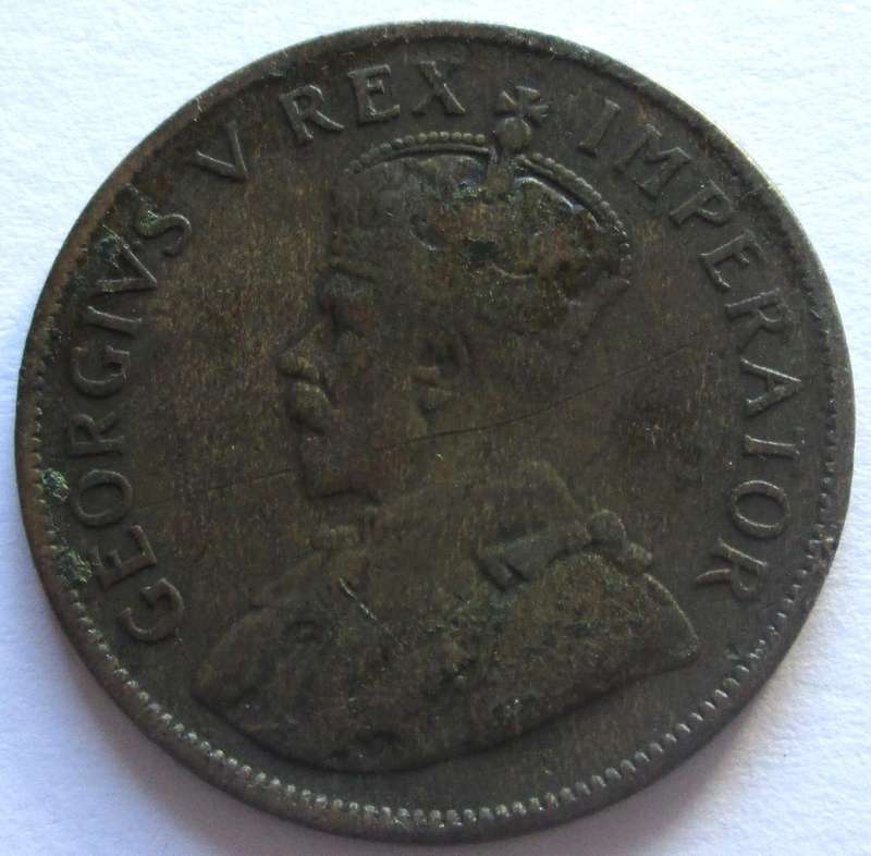 1930 Union of South Africa 1 Penny