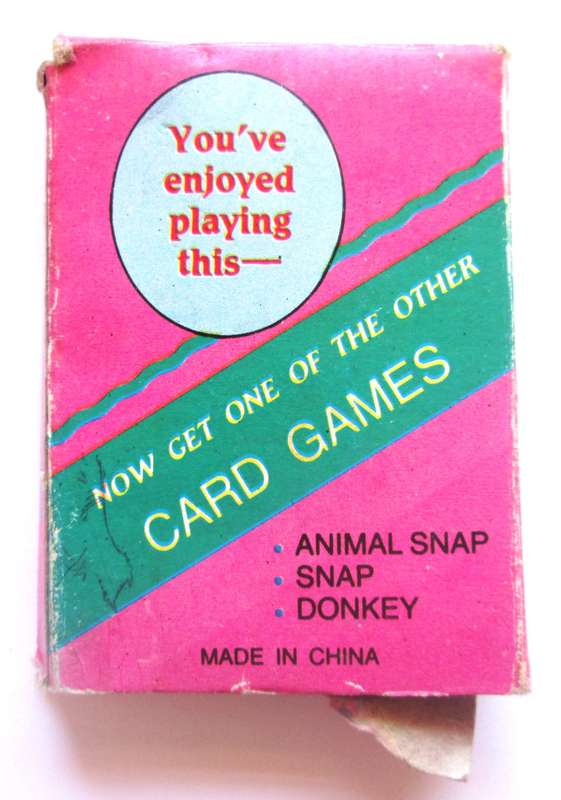 Old Maid Snap Playing Cards