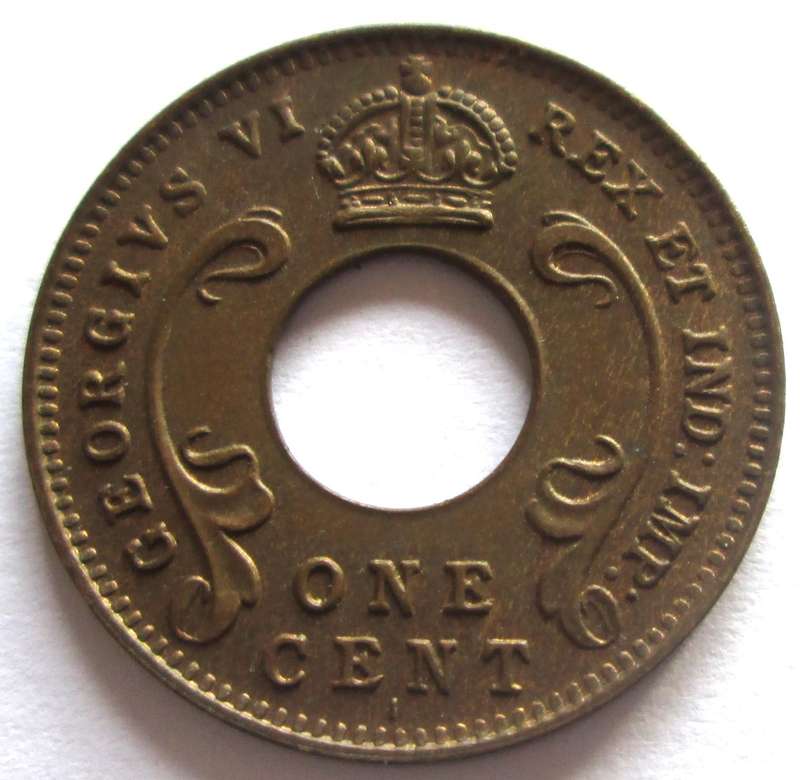 1942 East Africa 1 Cent