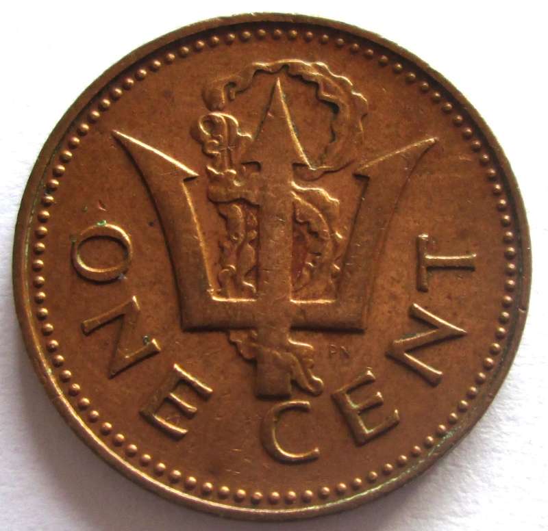 1973 Barbados 1 Cent