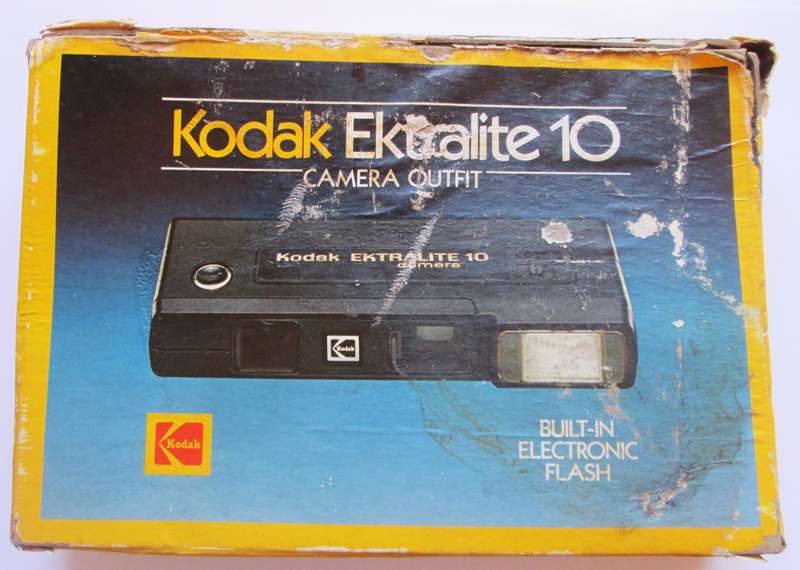 Kodak Ektralite 10 Film Camera in Original Box with Booklet made in USA