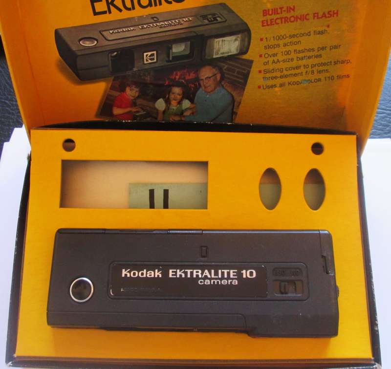Kodak Ektralite 10 Film Camera in Original Box with Booklet made in USA