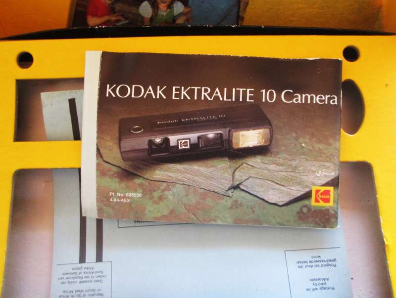 Kodak Ektralite 10 Film Camera in Original Box with Booklet made in USA
