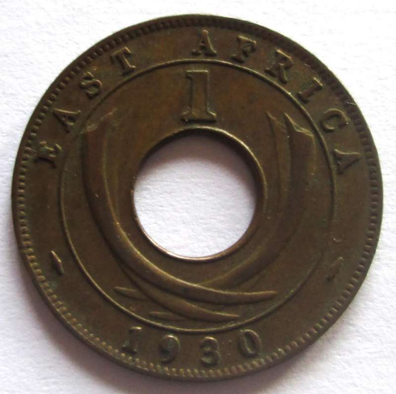 1930 East Africa 1 Cent