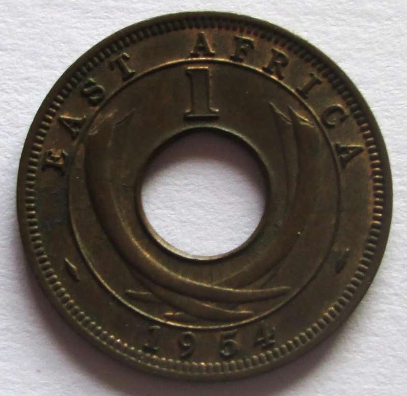 1954 East Africa 1 Cent