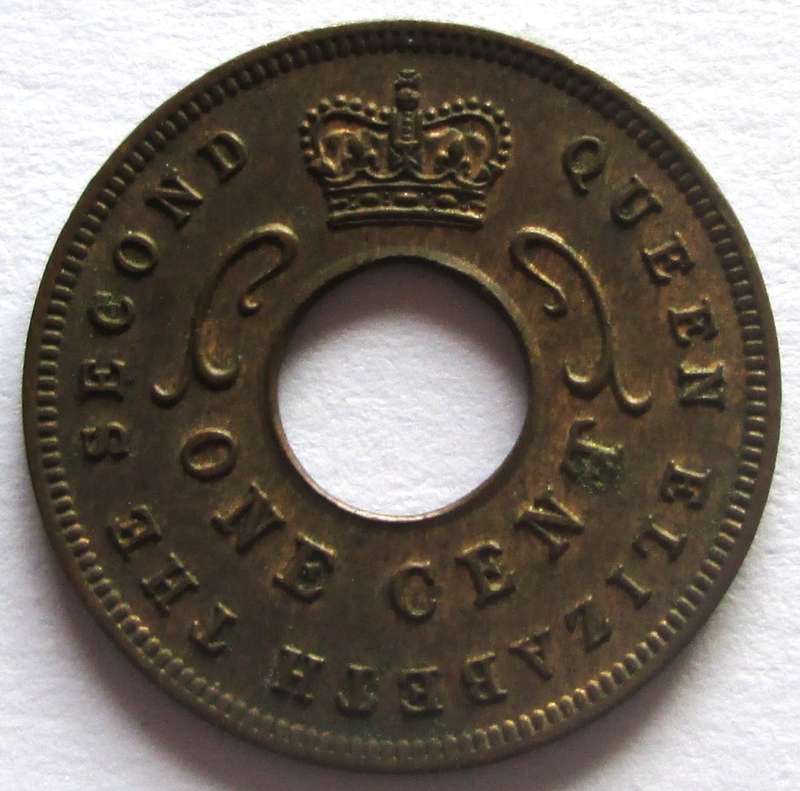 1954 East Africa 1 Cent