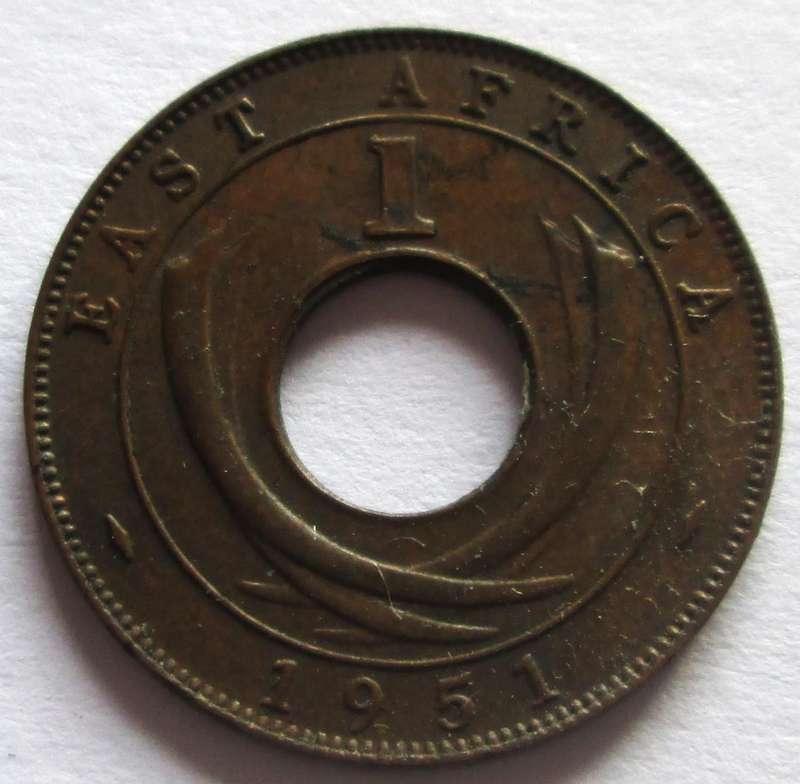 1951 East Africa 1 Cent