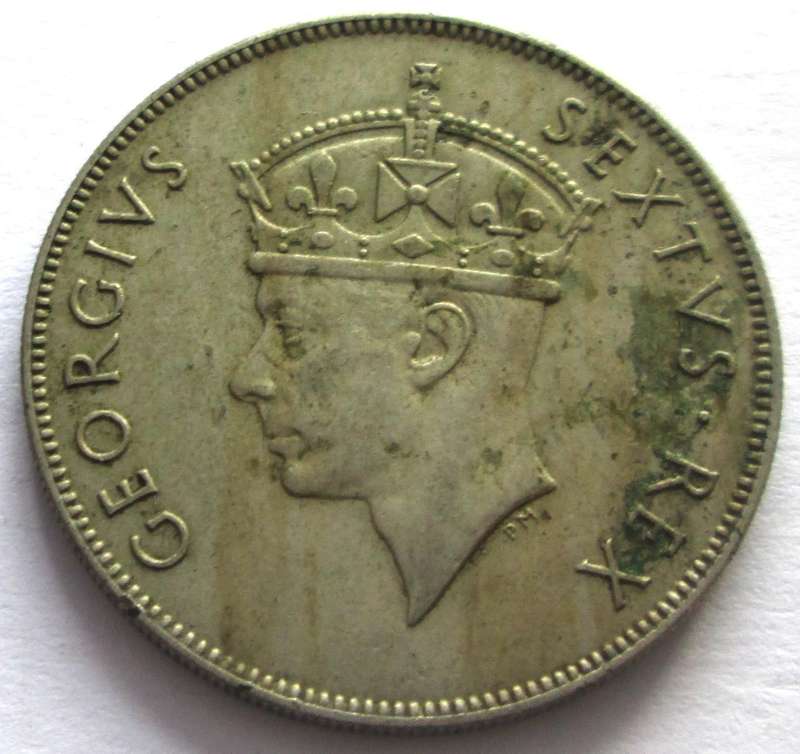 1952 East Africa 1 Shilling