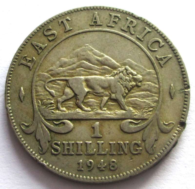 1948 East Africa 1 Shilling