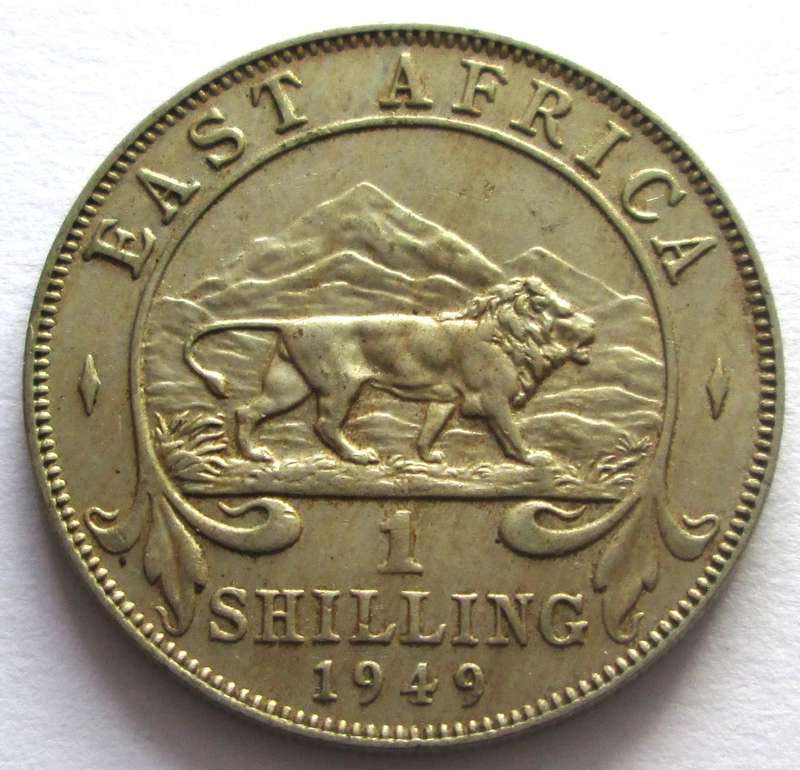 1949 East Africa 1 Shilling