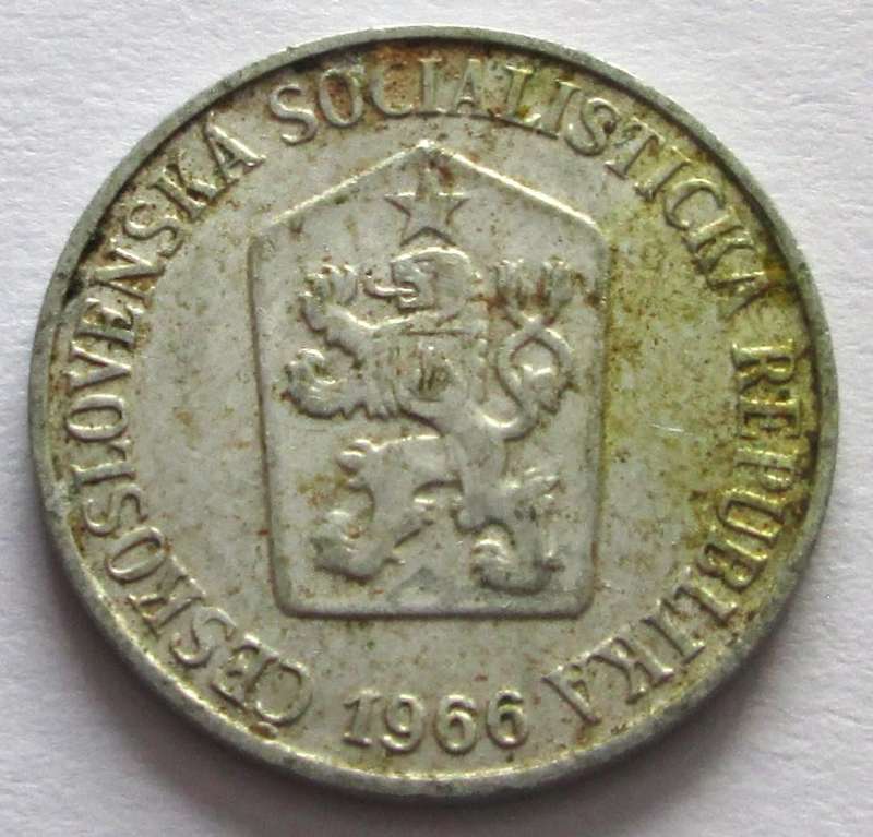 1966 Czechoslovakia 5 Haleru