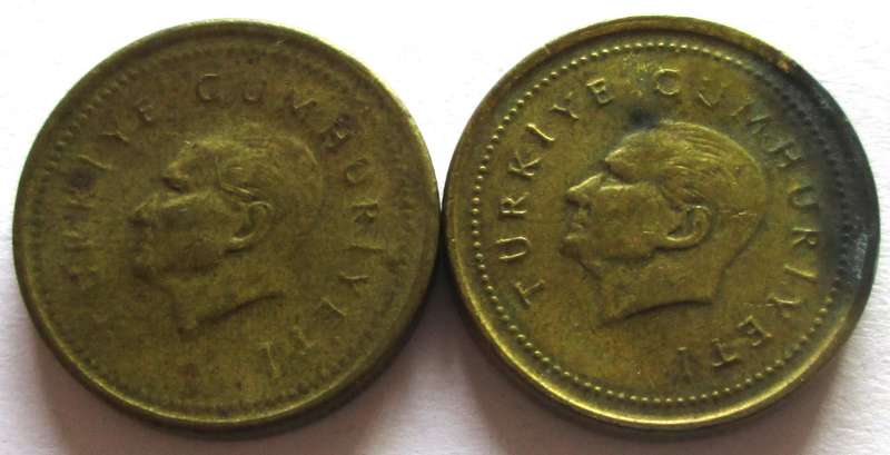 5000 Lira Turkey 1995 + 1997