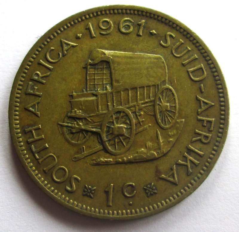 1961 South Africa 1 Cent