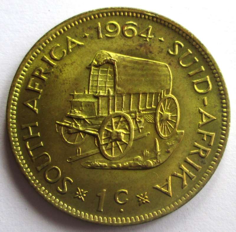 1964 South Africa 1 Cent