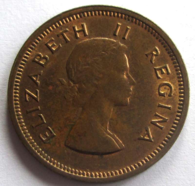 1957 Union of South Africa Quarter Penny